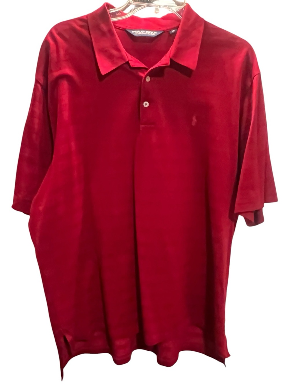 Ralph Lauren Polo Golf -Men's Classic Red Polo Shirt - Size XL